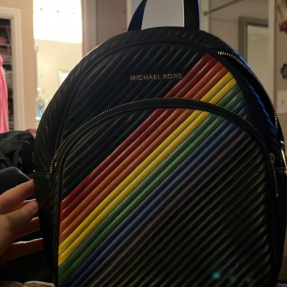 Michael Kors Rainbow Backpack